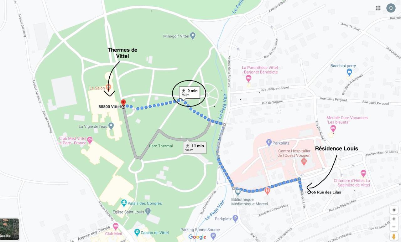 Residence Louis Quartier Des Lilas Вител Екстериор снимка